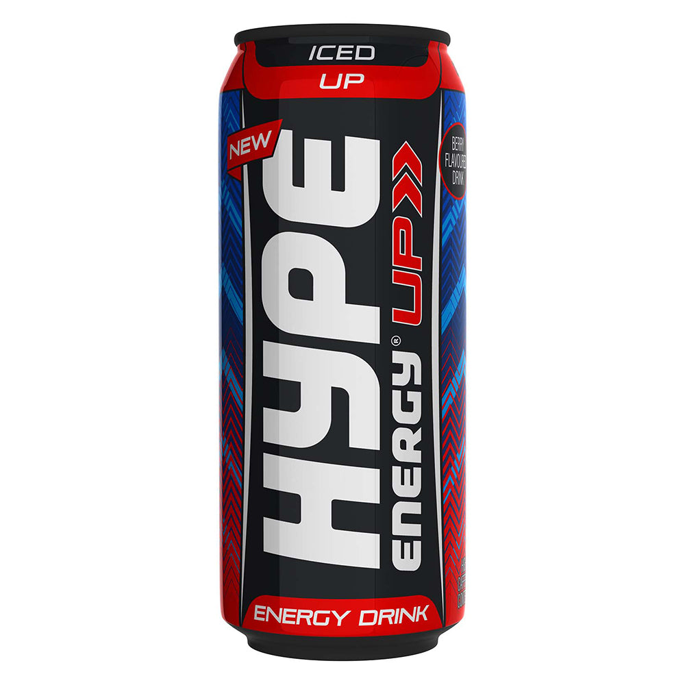 Buy Hype Energy Drink 500ml - Iced Up Berry Online