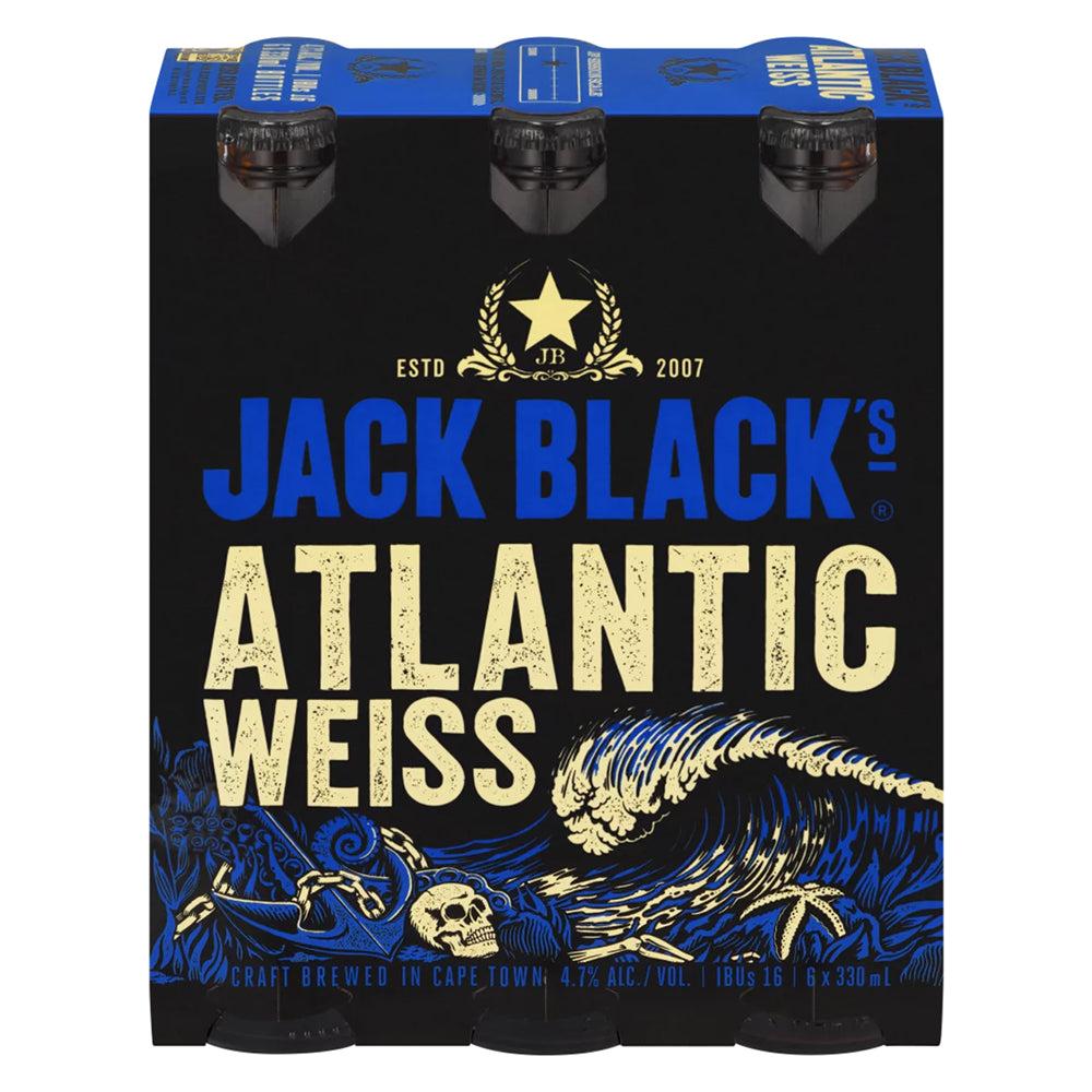 Buy Jack Black Beer - Atlantic Weiss 330ml Bottle 6 Pack Online