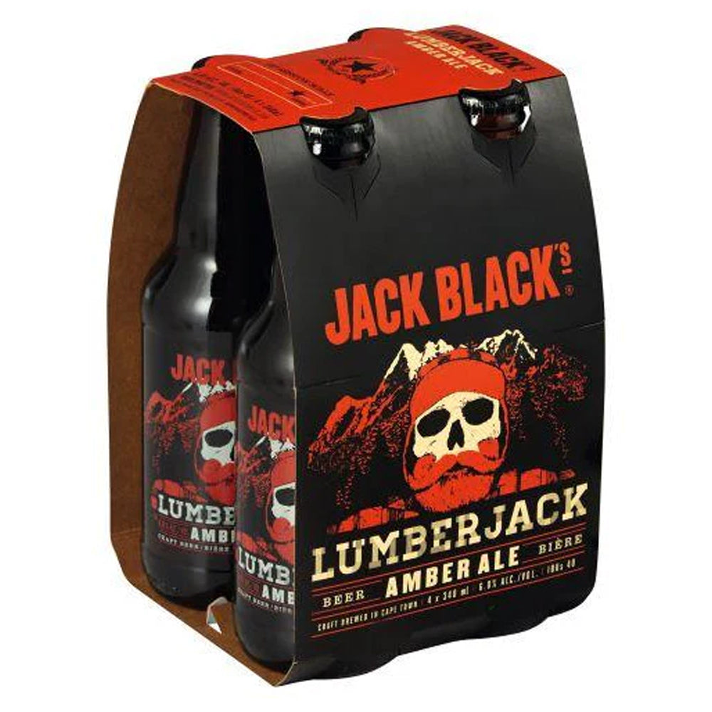 Buy Jack Black Beer Lumber Jack Amber Ale 340ml 4 Pack Online