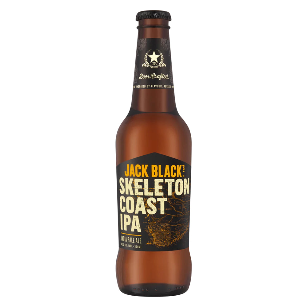 Buy Jack Black Beer - Skeleton Coast IPA 340ml Bottle 4 Pack Online