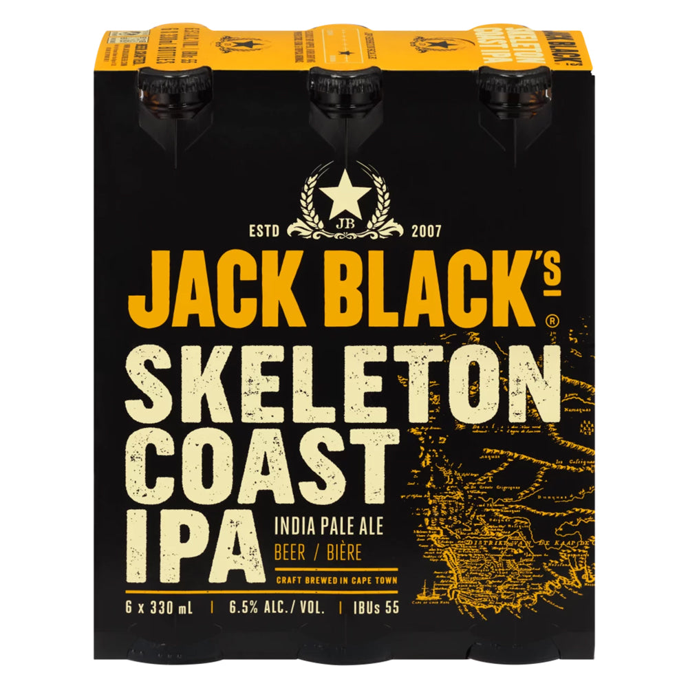 Buy Jack Black Beer - Skeleton Coast IPA 340ml Bottle 4 Pack Online