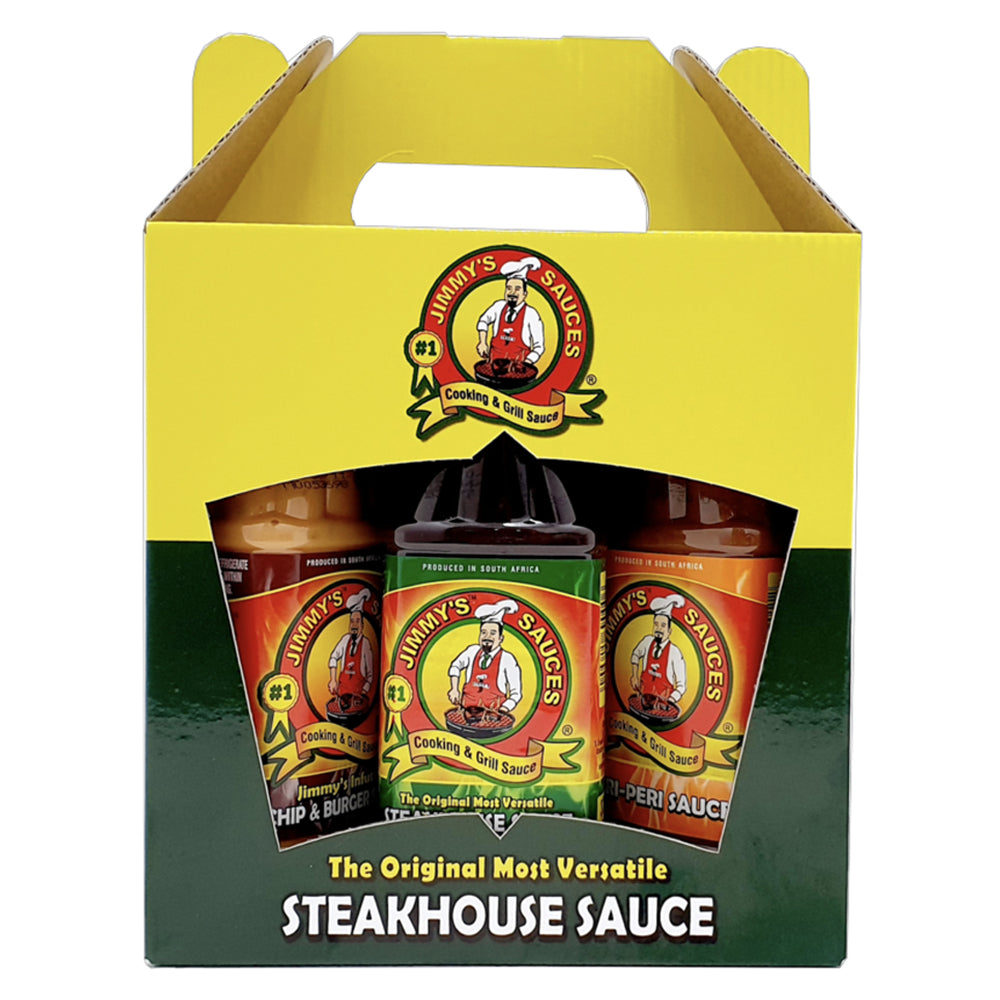 Buy Jimmy's Sauces Mixed Hamper Pack Online