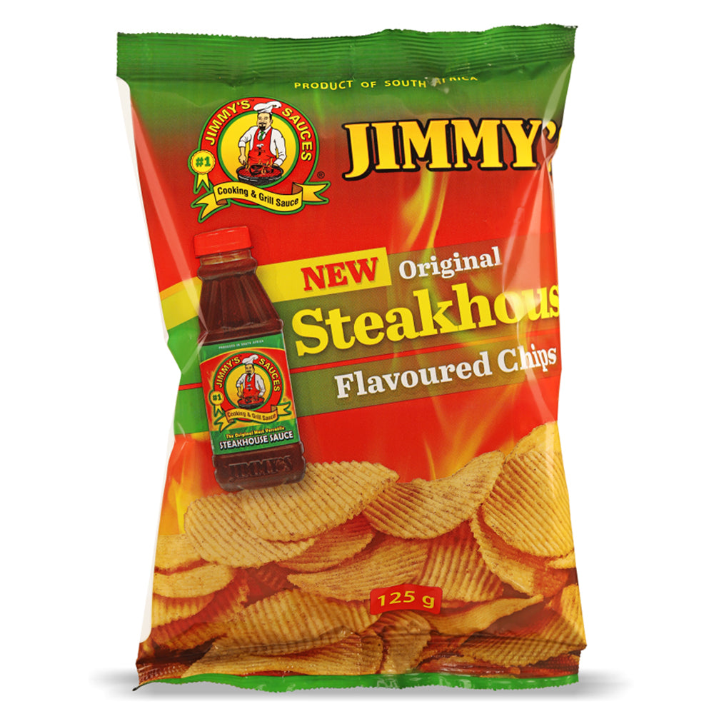 Buy Jimmy's Steakhouse Flavoured Chips 125g Online