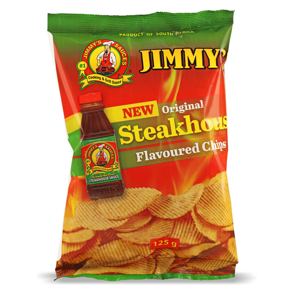 Buy Jimmys Steakhouse Flavoured Chips 125g Online