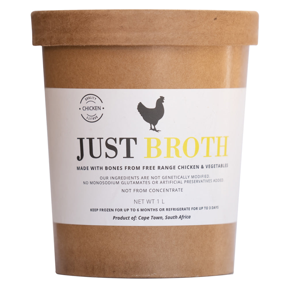 Buy Just Broth - Chicken Flavoured Broth 1L Online