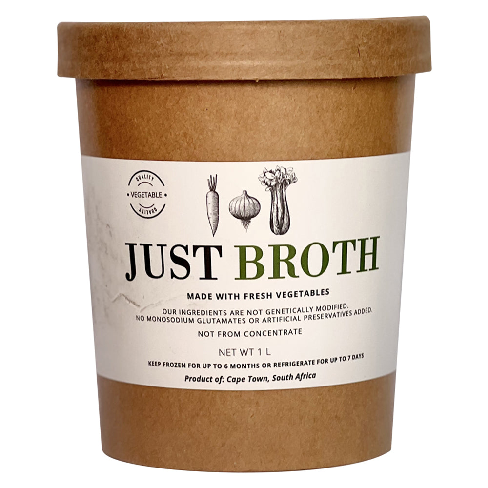Buy Just Broth - Vegetable Flavoured Broth 1L Online