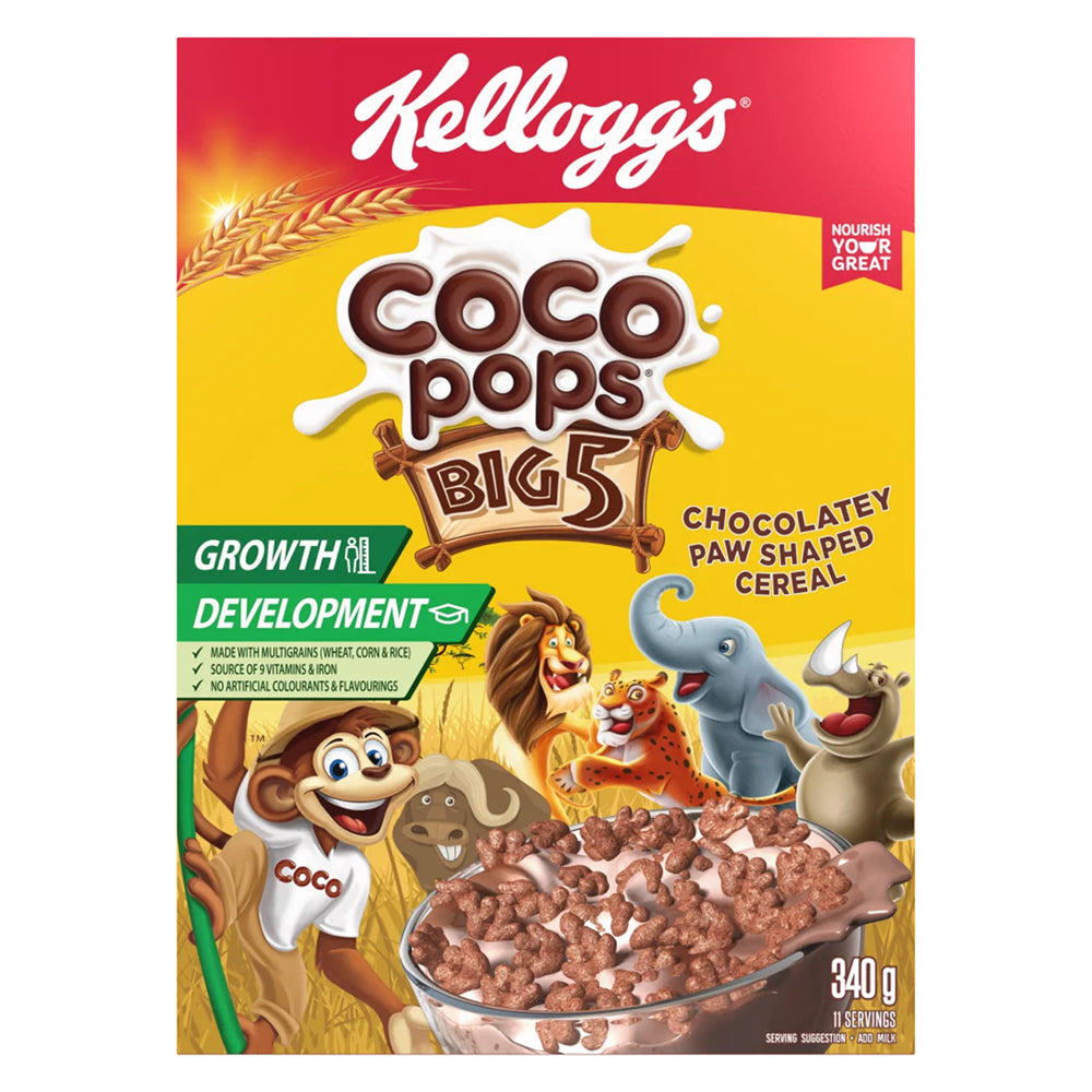 Buy Kellogg's Coco Pops Big 5 340g Online
