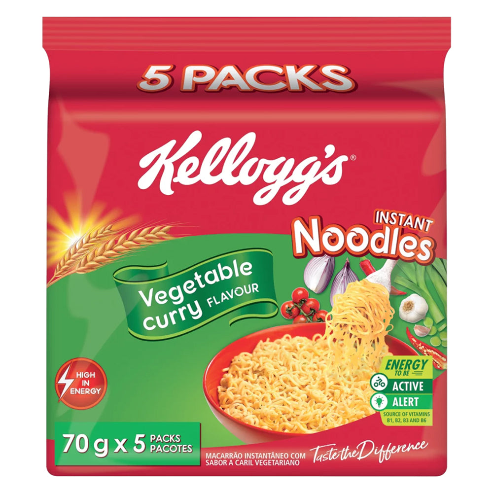 Buy Kellogg's Instant Noodles Vegetable Curry - Multi Pack Online