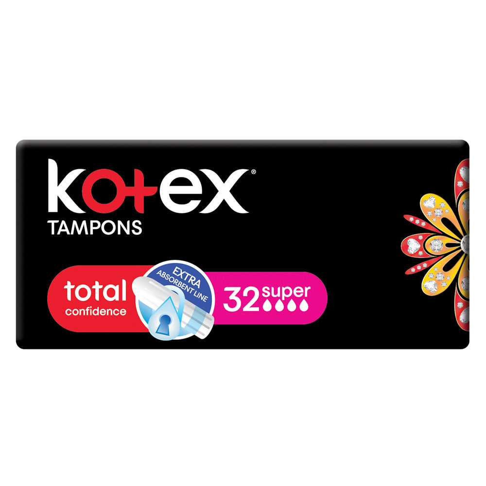 Buy Kotex Tampons Super - 32 Online