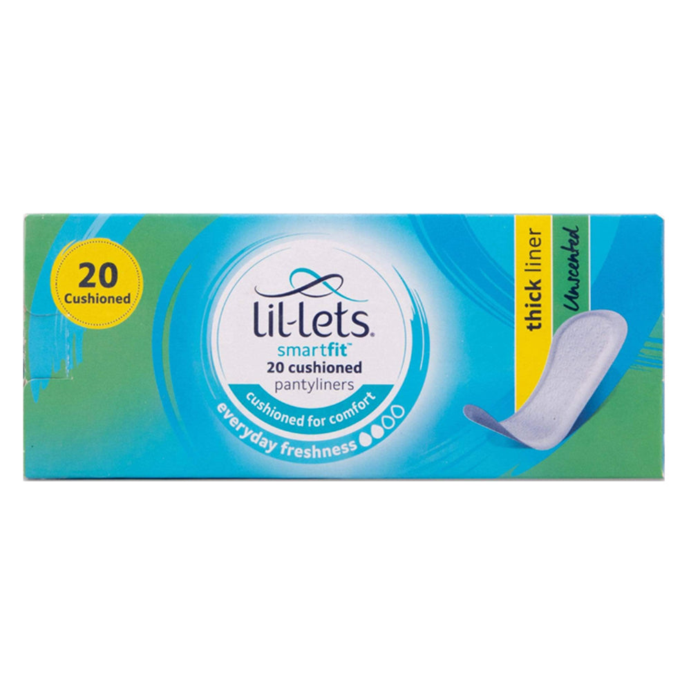Buy Lil-Lets Smartfit Cushioned Pantyliners Unscented 20 Online