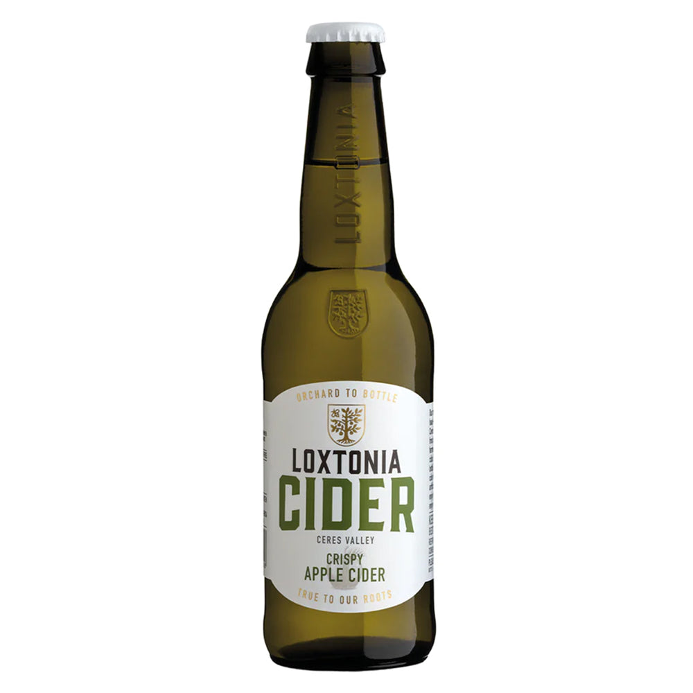 Buy Loxtonia Crispy Apple Cider 340ml Bottle 4 Pack Online