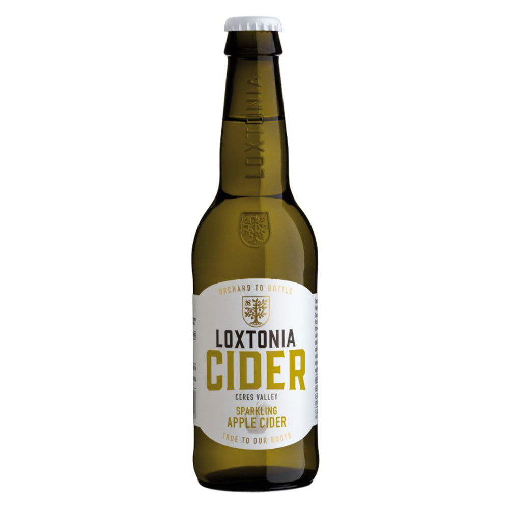 Buy Loxtonia Sparkling Apple Cider 340ml Bottle 4 Pack Online
