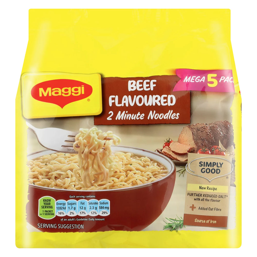 Buy Maggi 2 Min Noodles Beef Mega Pack Online
