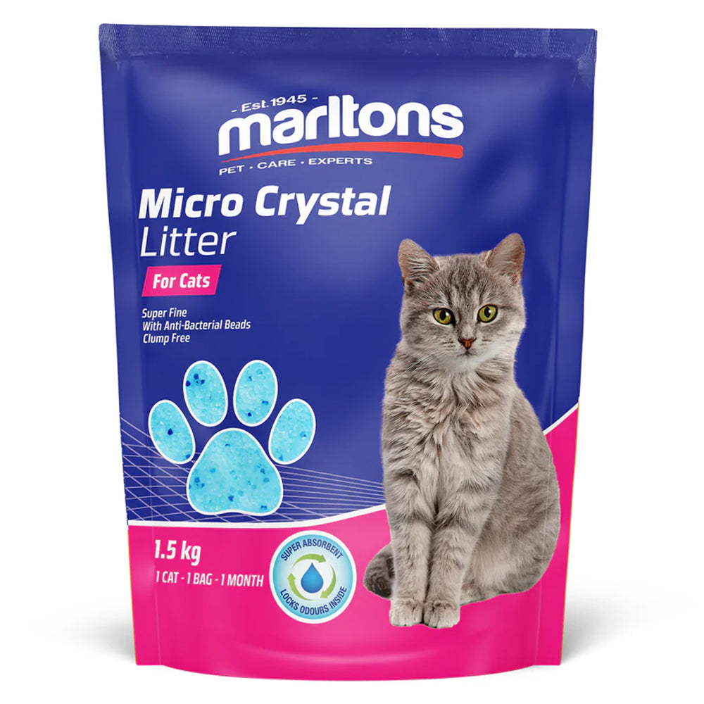 Buy Marltons Micro Cat Litter Crystals  1.5kg Online