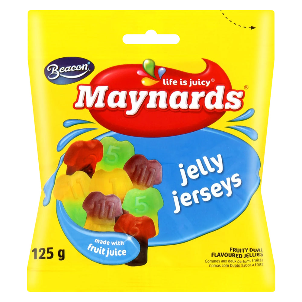 Buy Maynards Jelly Jerseys 125g online - Main Image