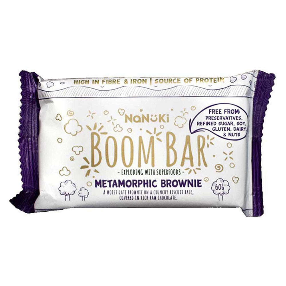 Buy Nanuki Boom Bar Metamorphic Brownie 60g Online