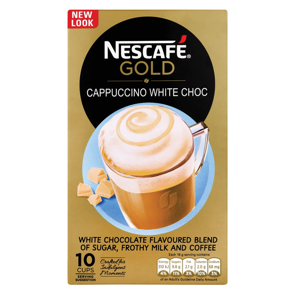 Buy Nescafe Cappuccino White Choc Sachets Online