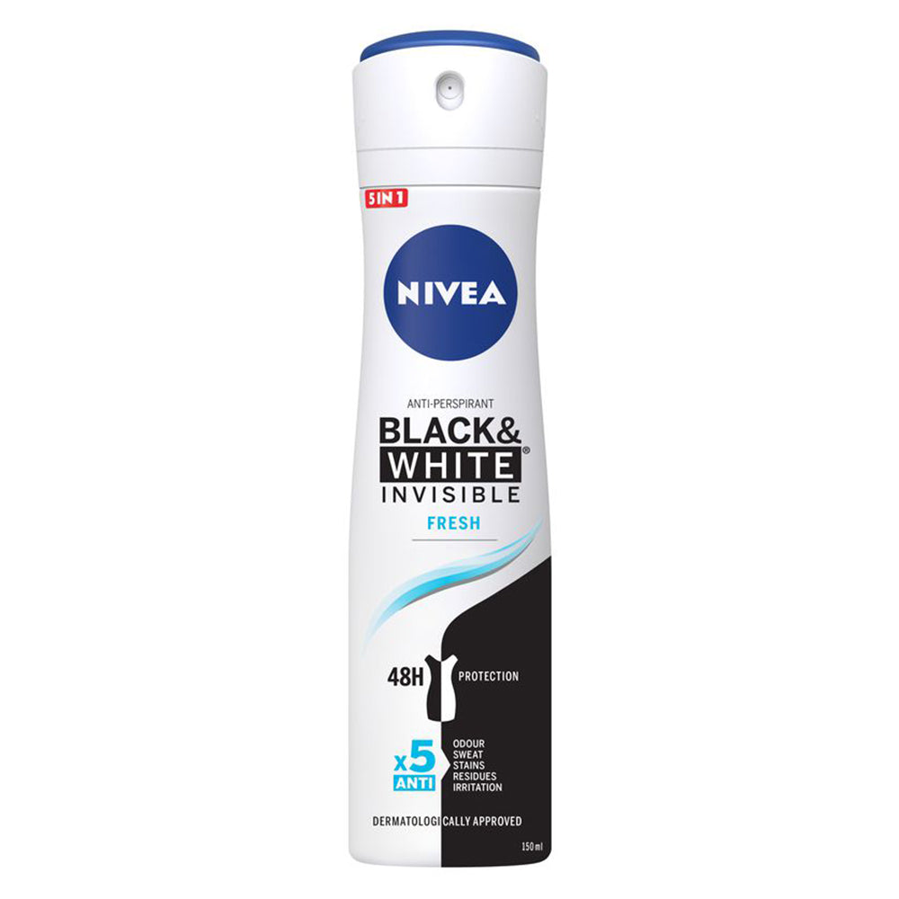 Buy Nivea Women Black & White Invisible Fresh Anti-Perspirant 150ml Online