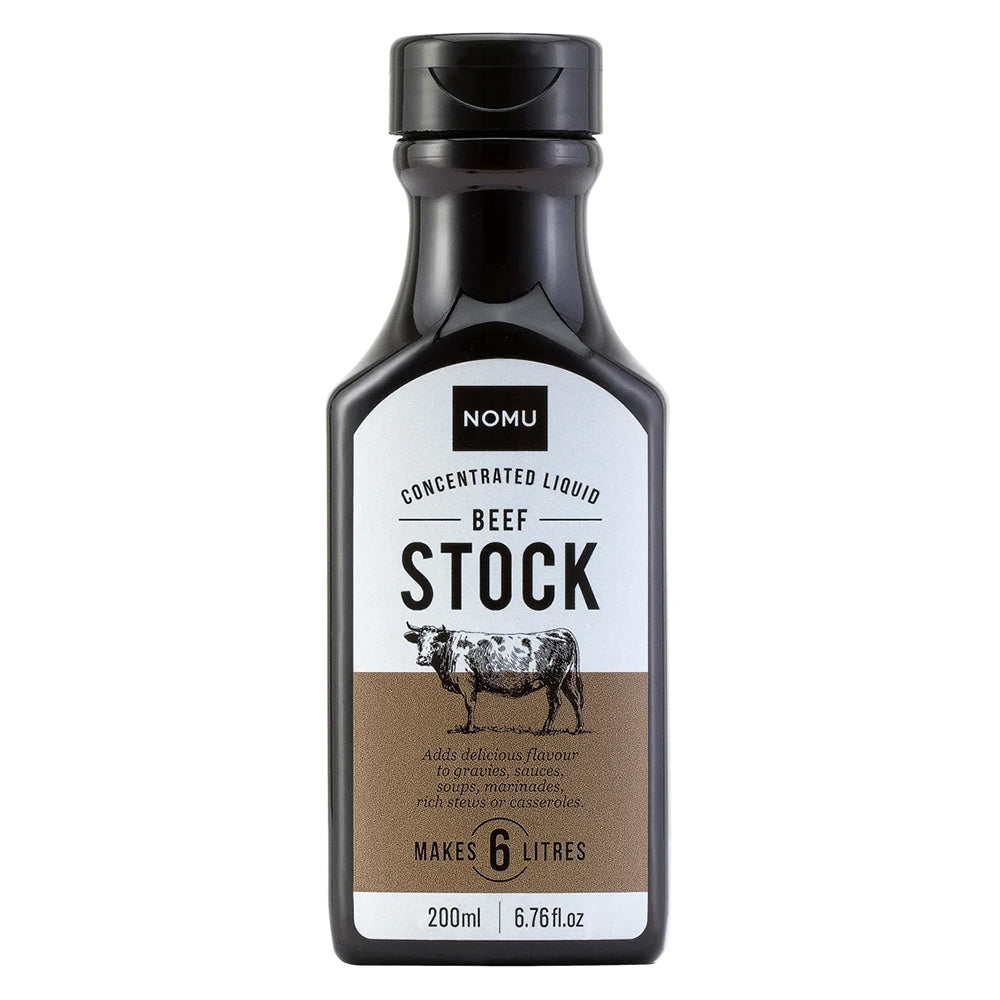 Buy Nomu Concentrated Liquid Beef Stock 200ml Online