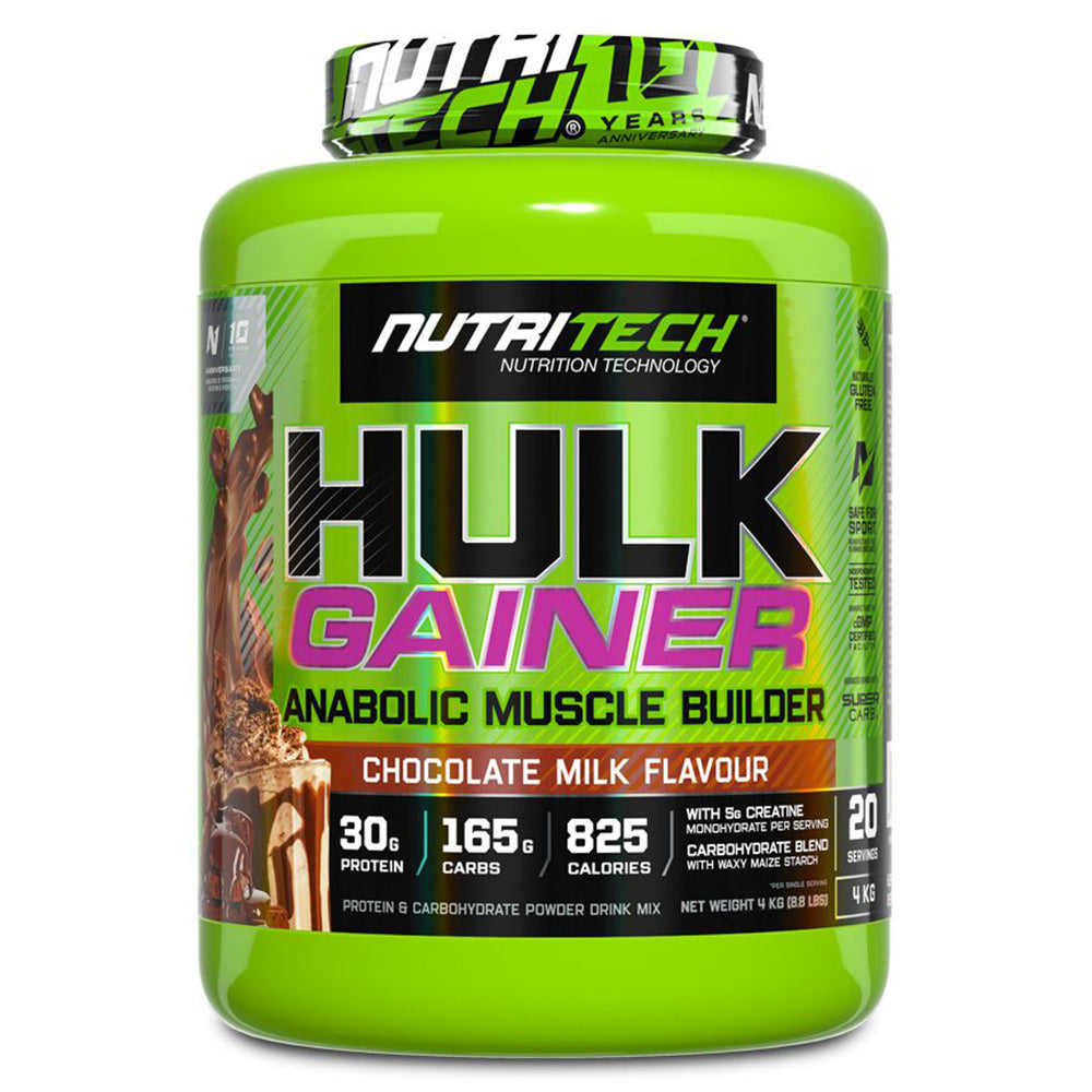 Buy Nutritech Hulk Gainer Marvelous Chocolate 4kg Online