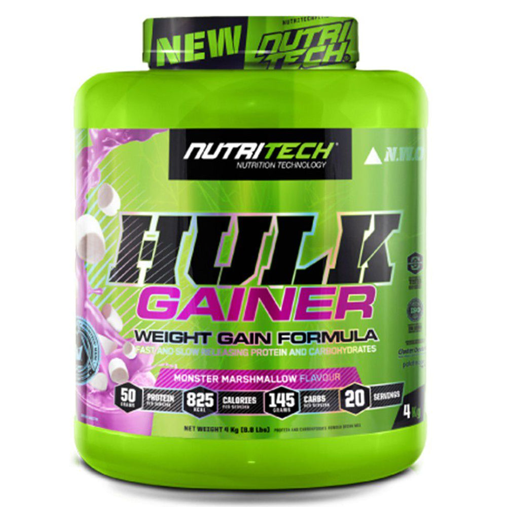 Buy Nutritech Hulk Gainer Monster Marshmallow 4kg Online