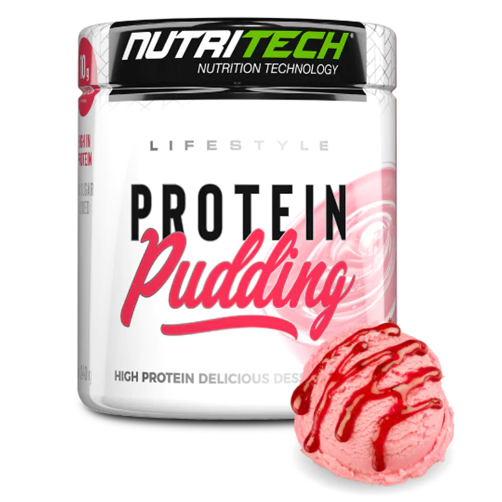 Buy Nutritech Lifestyle Protein Pudding - Strawberry 240g Online