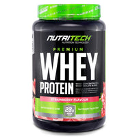 Buy Nutritech Premium Whey Protein Strawberry 1kg Online