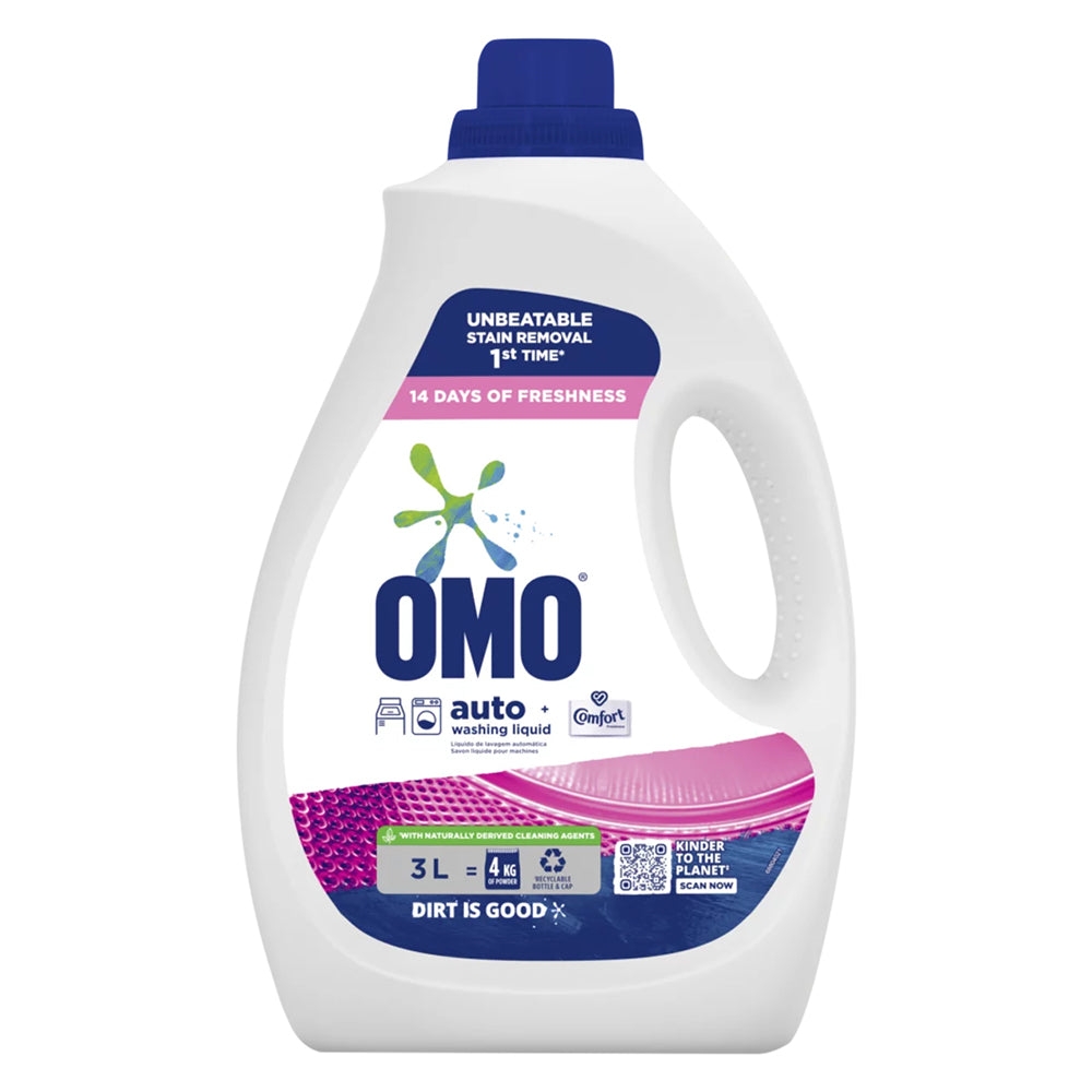Buy Omo Auto Washing Liquid with Touch of Comfort 3L Online