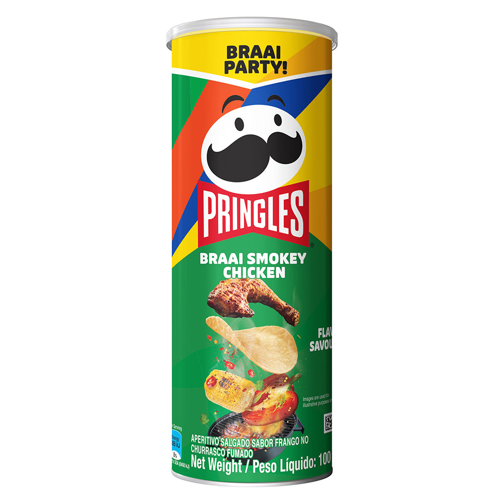 Buy Pringles - Braai Smokey Chicken 100g Online