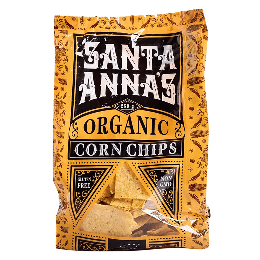 Buy Santa Anna's Organic Corn Chips 250g Online