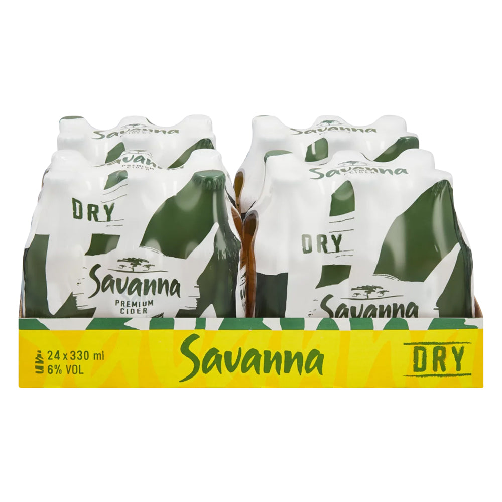 Buy Savanna Dry 330ml Bottle - Case Online