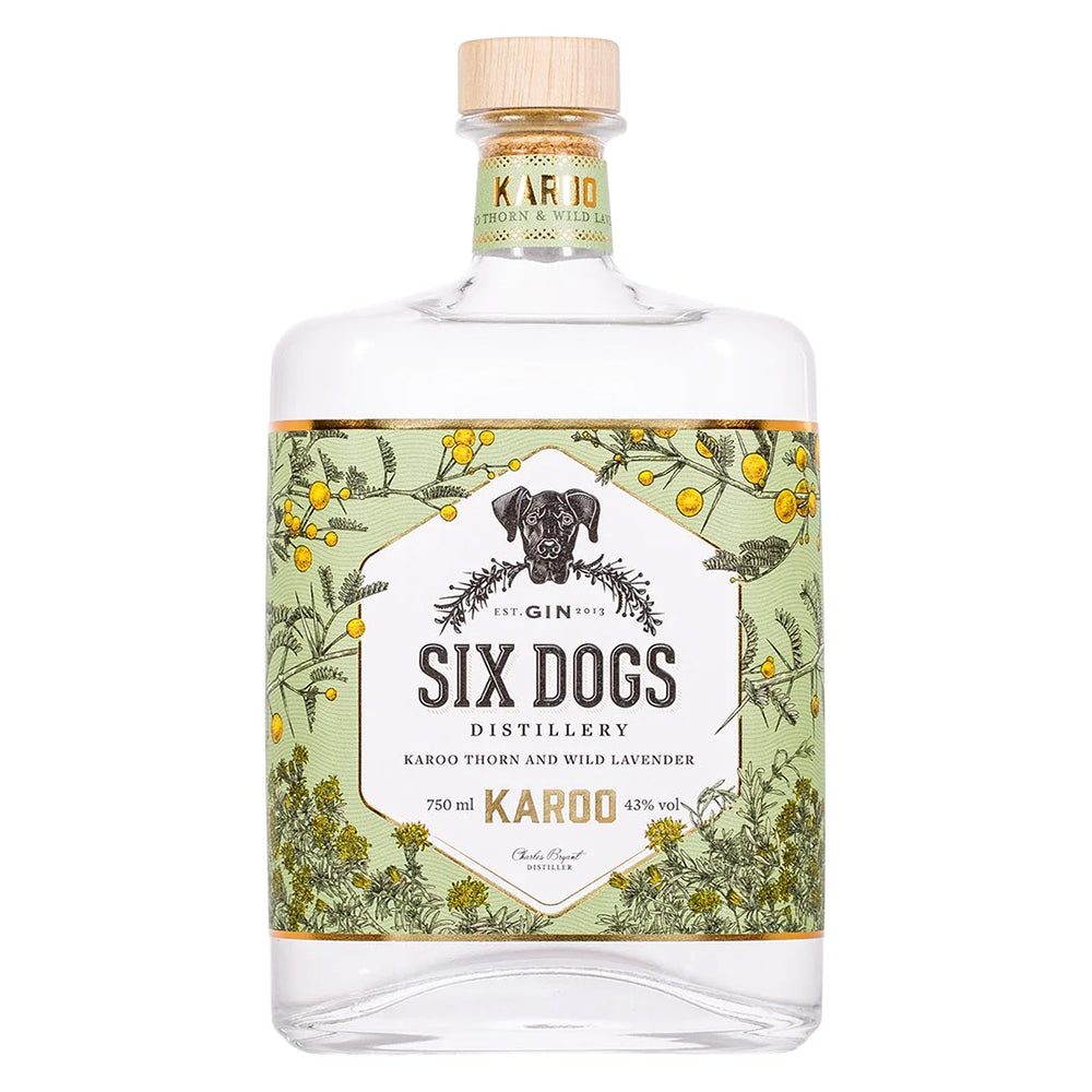 Buy Six Dogs Karoo Gin 750ml Online