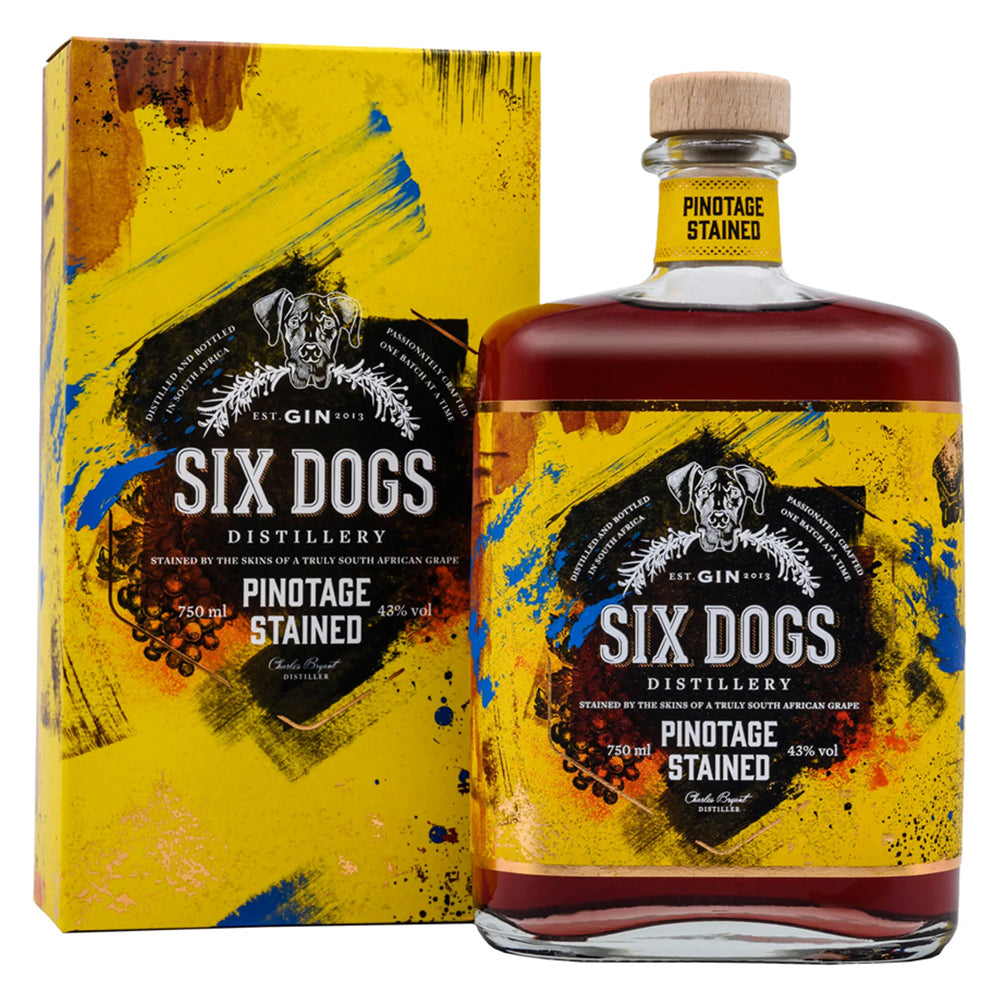 Buy Six Dogs Pinotage Stained Gin Online