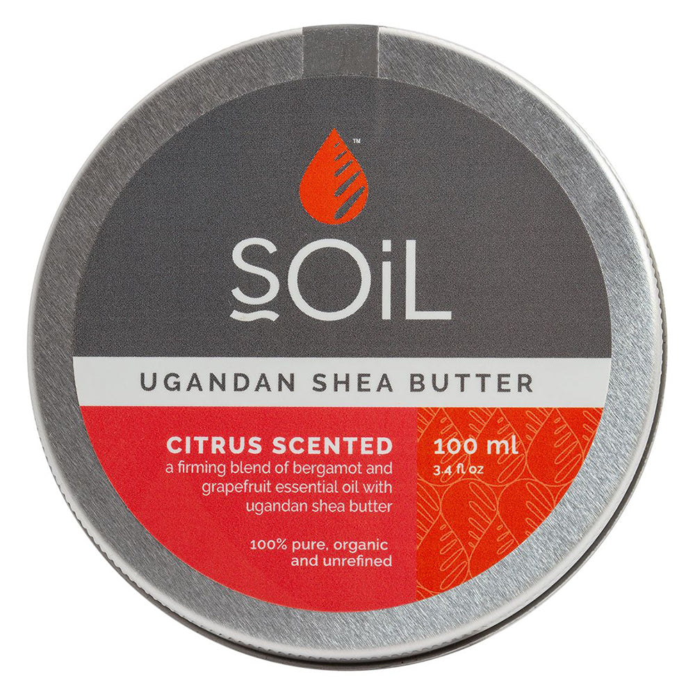 Buy SOiL Ugandan Shea Butter - Citrus Scented Online
