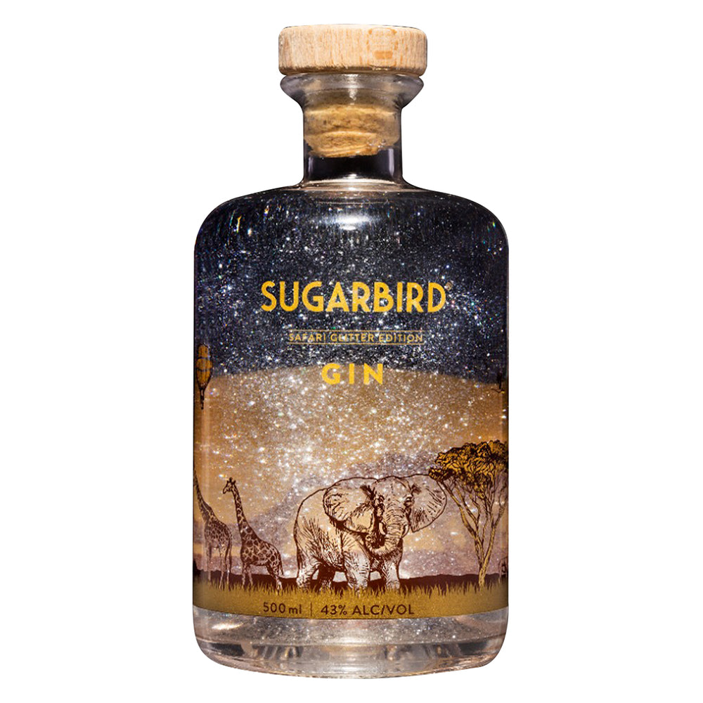 Buy Sugarbird Safari Glitter Gin 500ml Online
