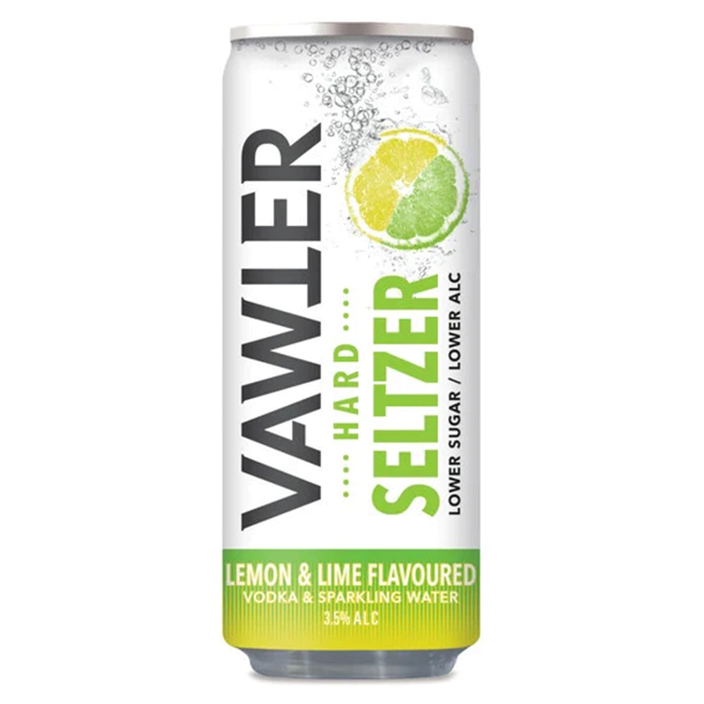 Buy Vawter Lemon & Lime Hard Seltzer 300ml Can 6 Pack Online