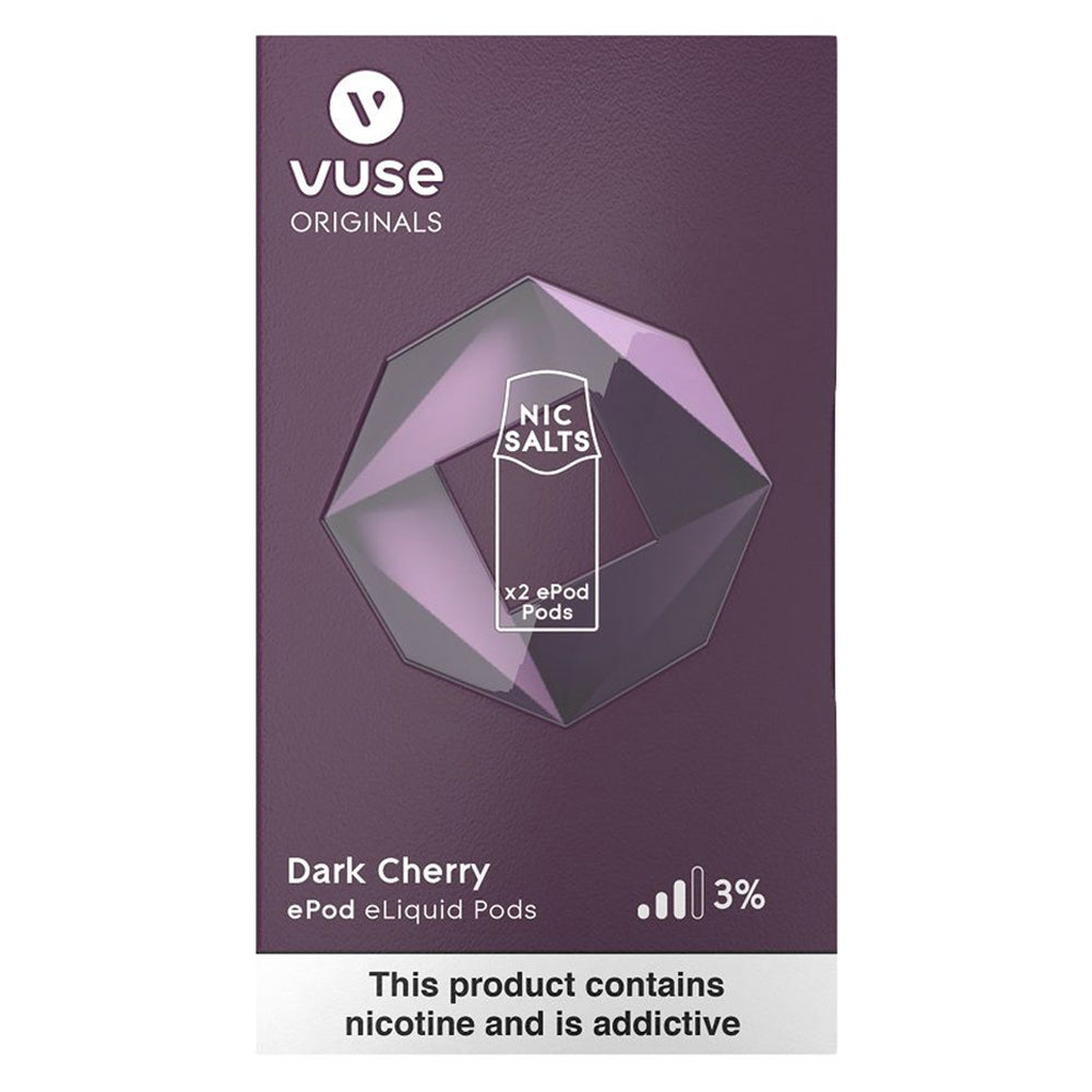 Buy Vuse ePod Dark Cherry 3% 2 Pack Online