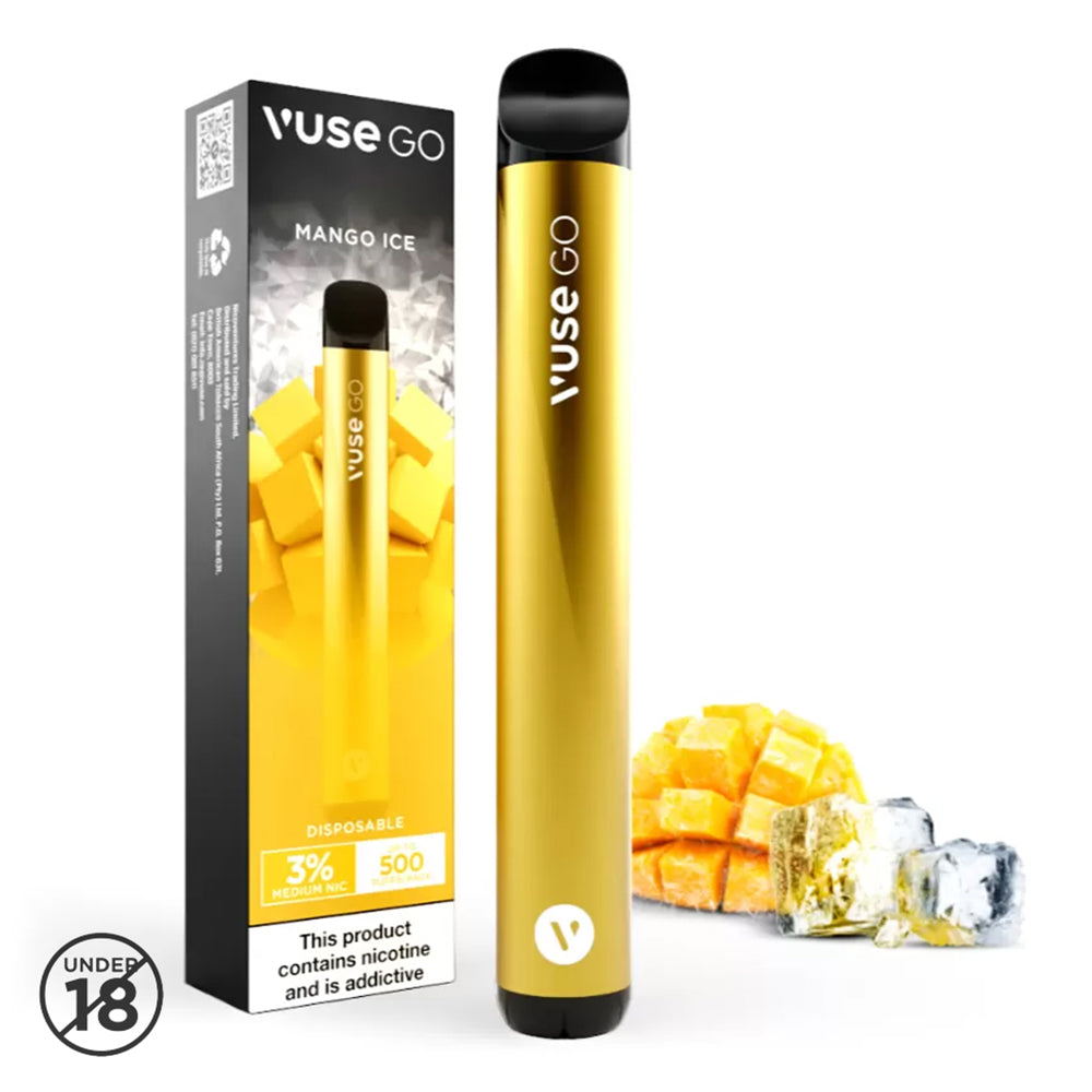 Buy Vuse Go Disposable Vape - Mango Ice 3% Online