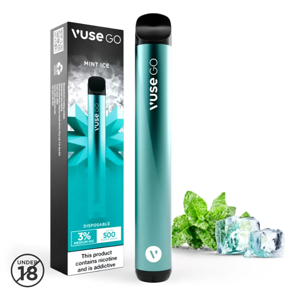 Buy Vuse Go Disposable Vape - Mint Ice 3% Online
