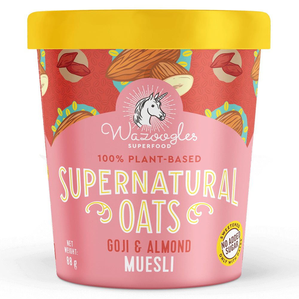 Buy Wazoogles Supernatural Oats - Goji & Almond Muesli Online