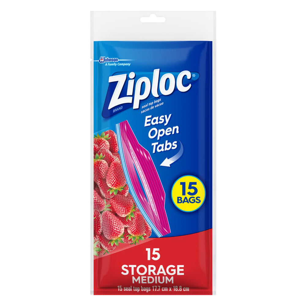 Buy Ziploc Storage Bags Medium - 15 Online