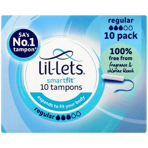 Buy Lil-Lets Smartfit Tampons Regular 10 Online