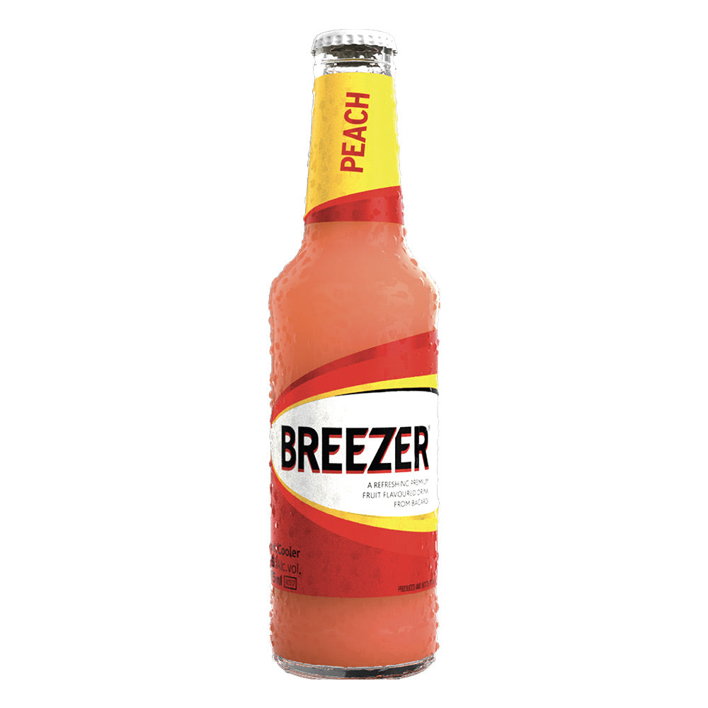 Buy Bacardi Breezer Peach 275ml Bottle 6 Pack Online