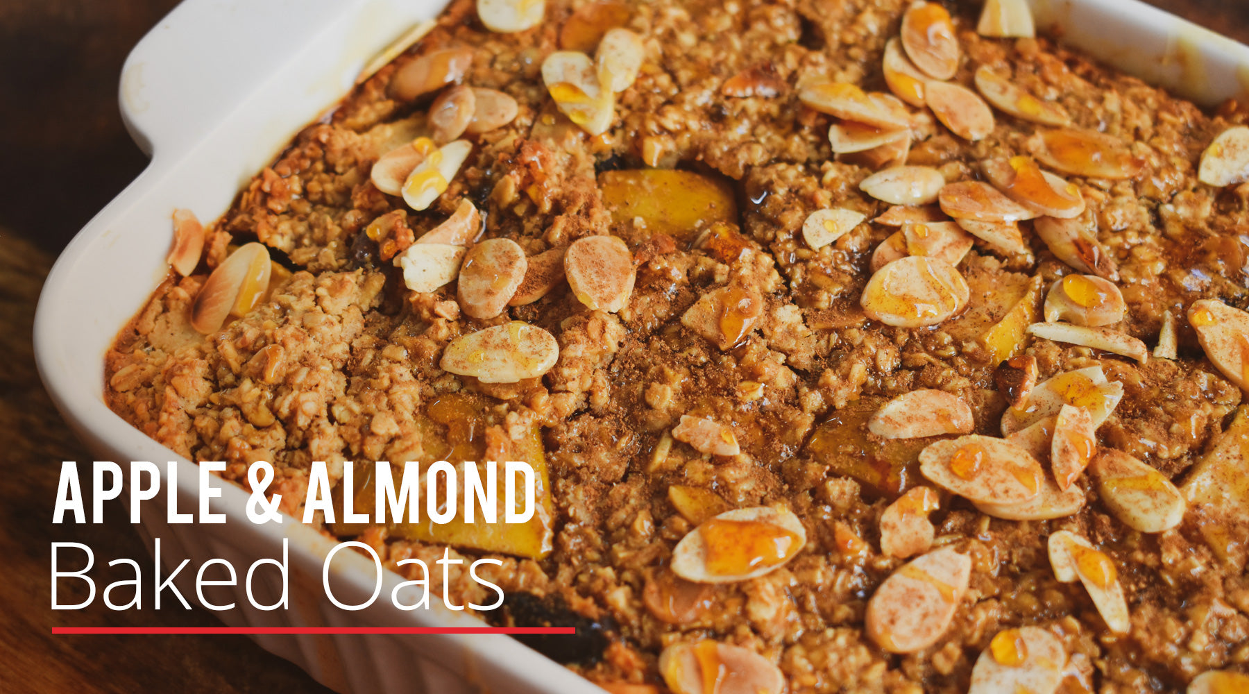 Deeliver Apple and Almond Baked Oats
