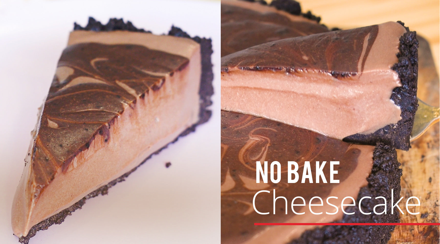 Deeliver No Bake Death by Chocolate Cheesecake