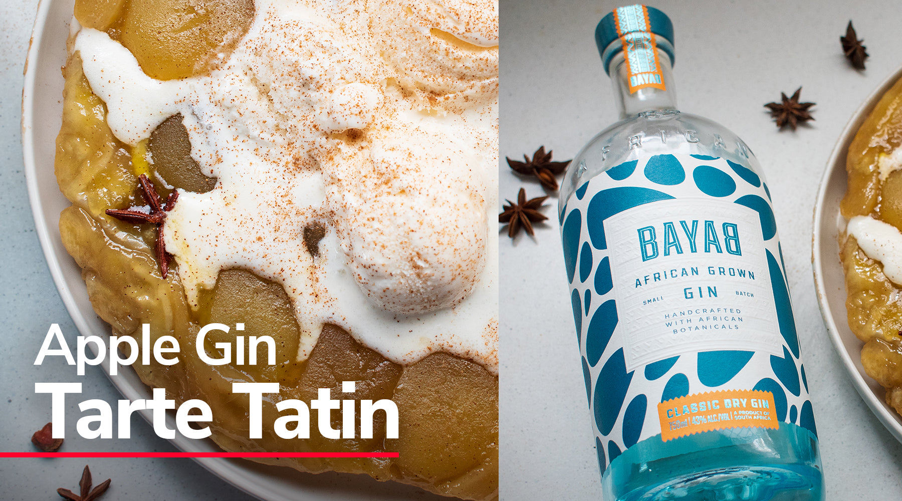 Apple Gin Tarte Tatin