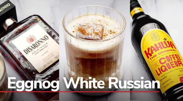 White Russian Eggnog Cocktail