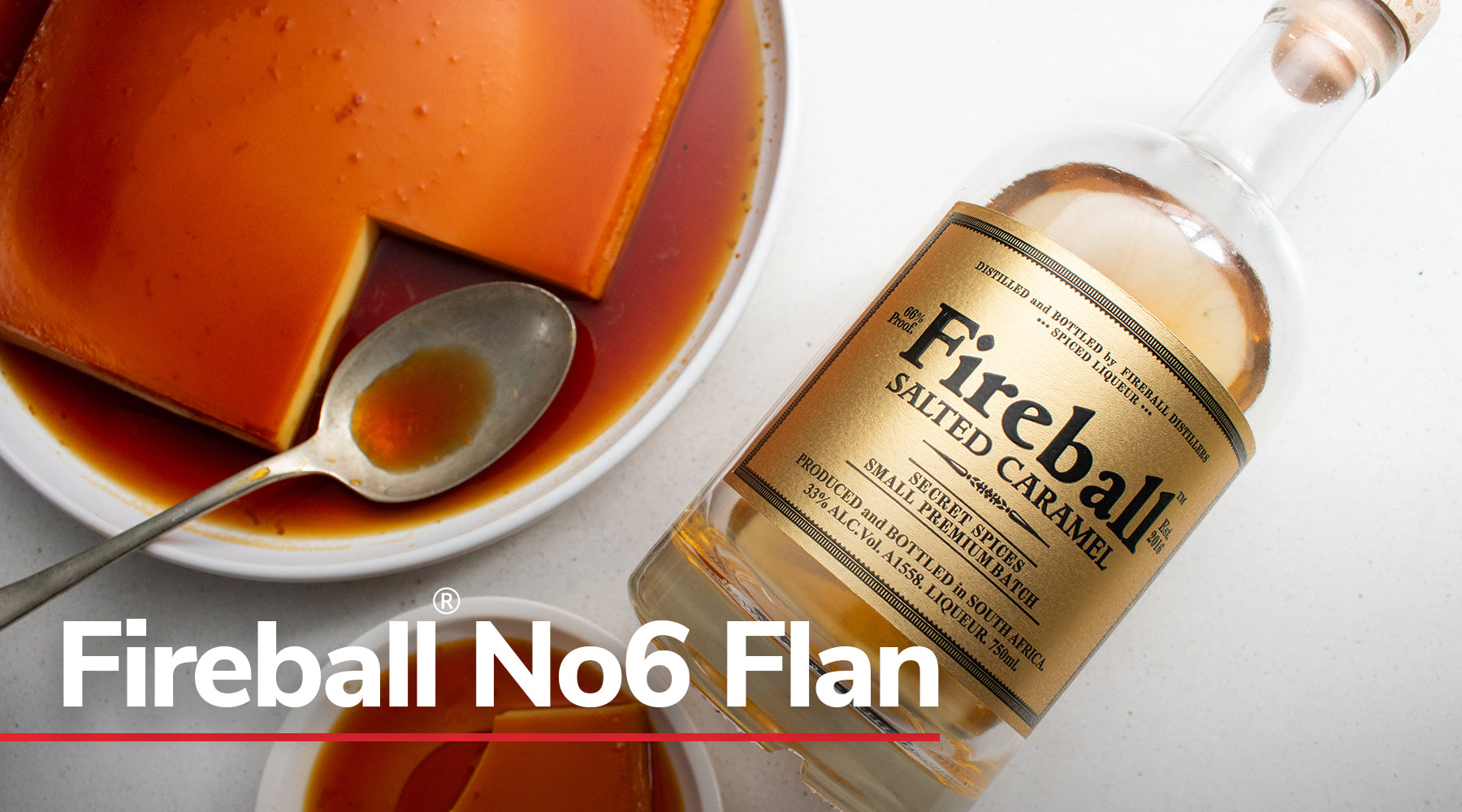 Fireball No.6 Salted Caramel Flan