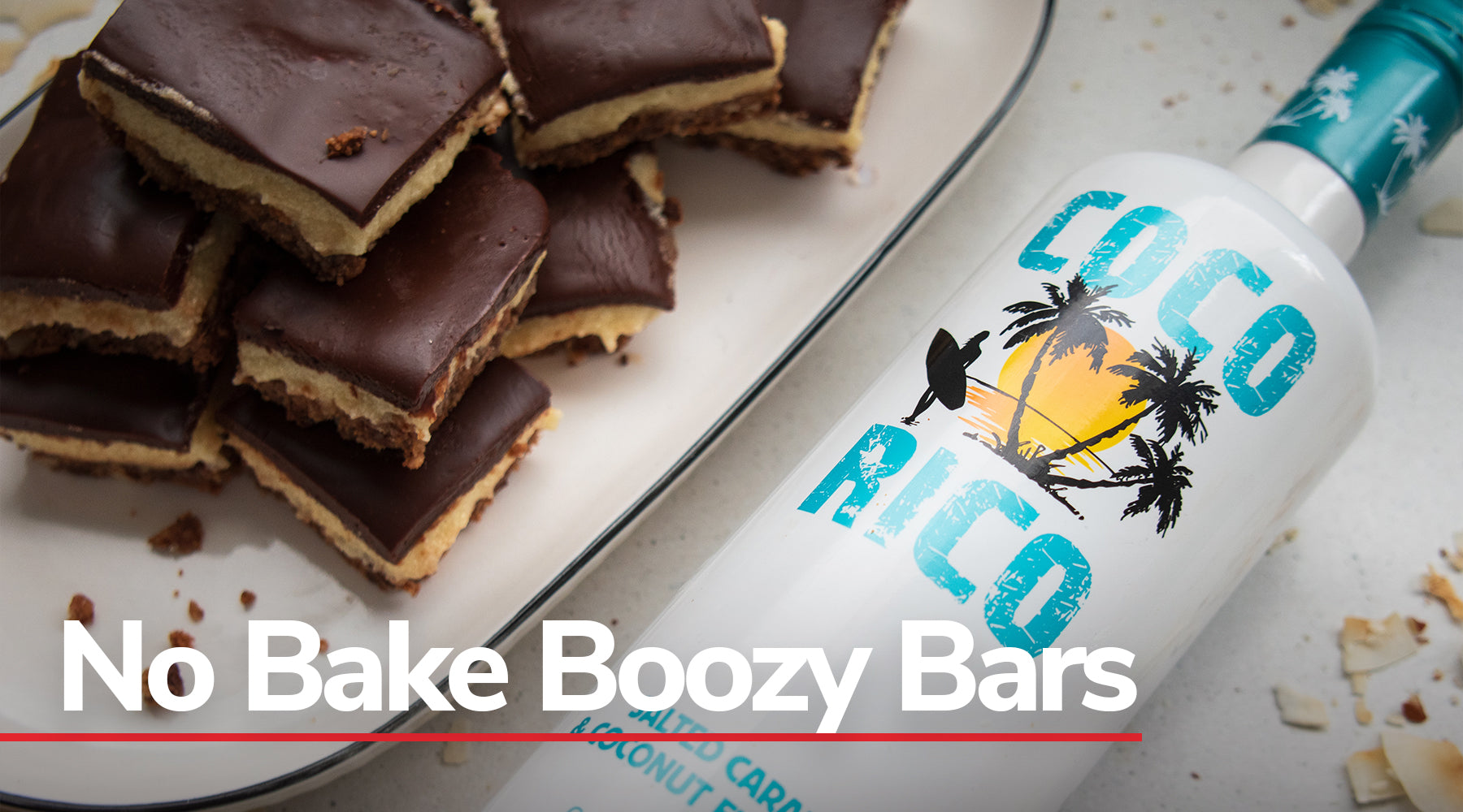 No-Bake Boozy Bars – Made With Your Favourite Liqueur