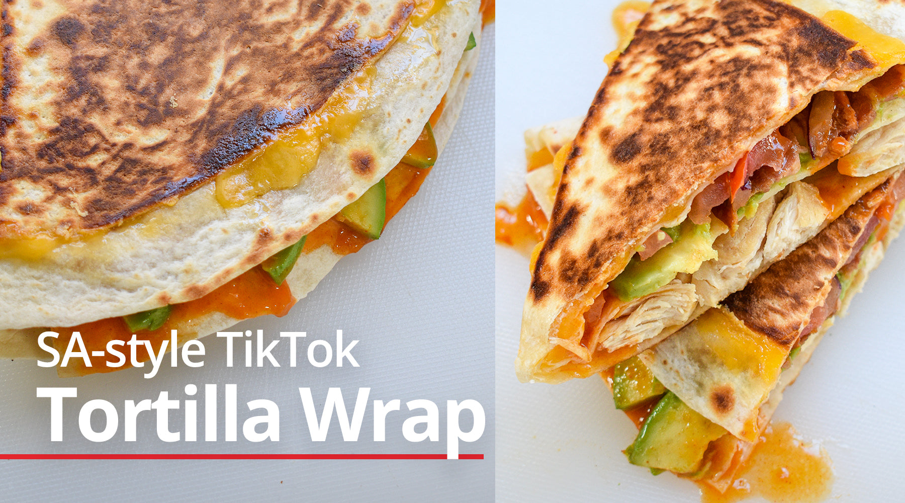 SA-style TikTok Tortilla Wrap with Nando's Peri-Peri